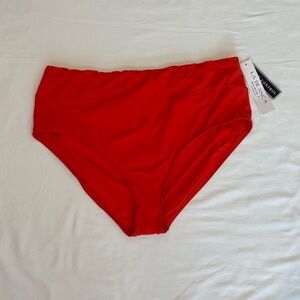 NWT La Blanca Vibrant Red Swim Bottom